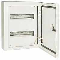 Распределительный шкаф ЩРН, 24 мод., IP31, навесной, металл, серая дверь |  код. SQ0905-0071 |  TDM